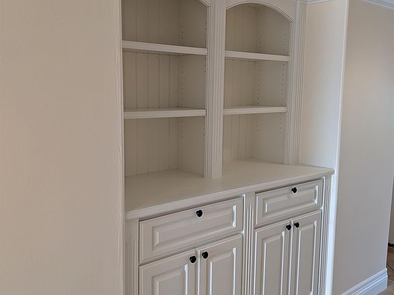 Beautiful built-ins in the hallway great for storage