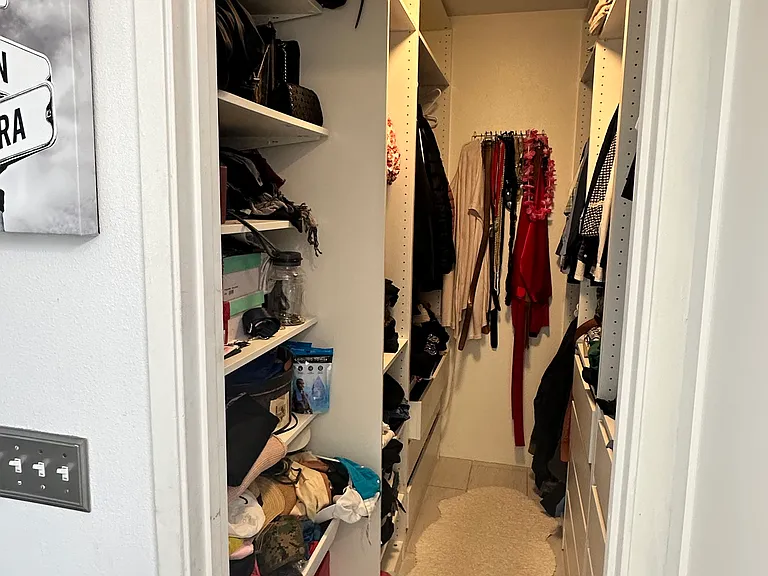 Master's bedroom closet