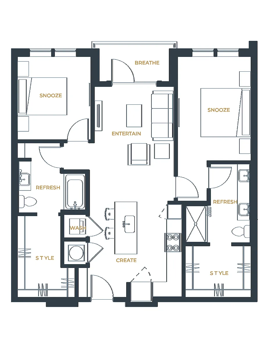 Floor plan B6
