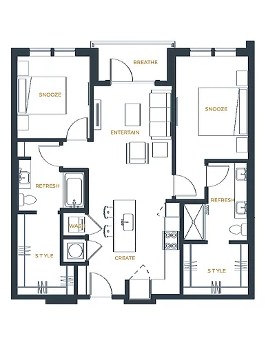 Floor plan B6