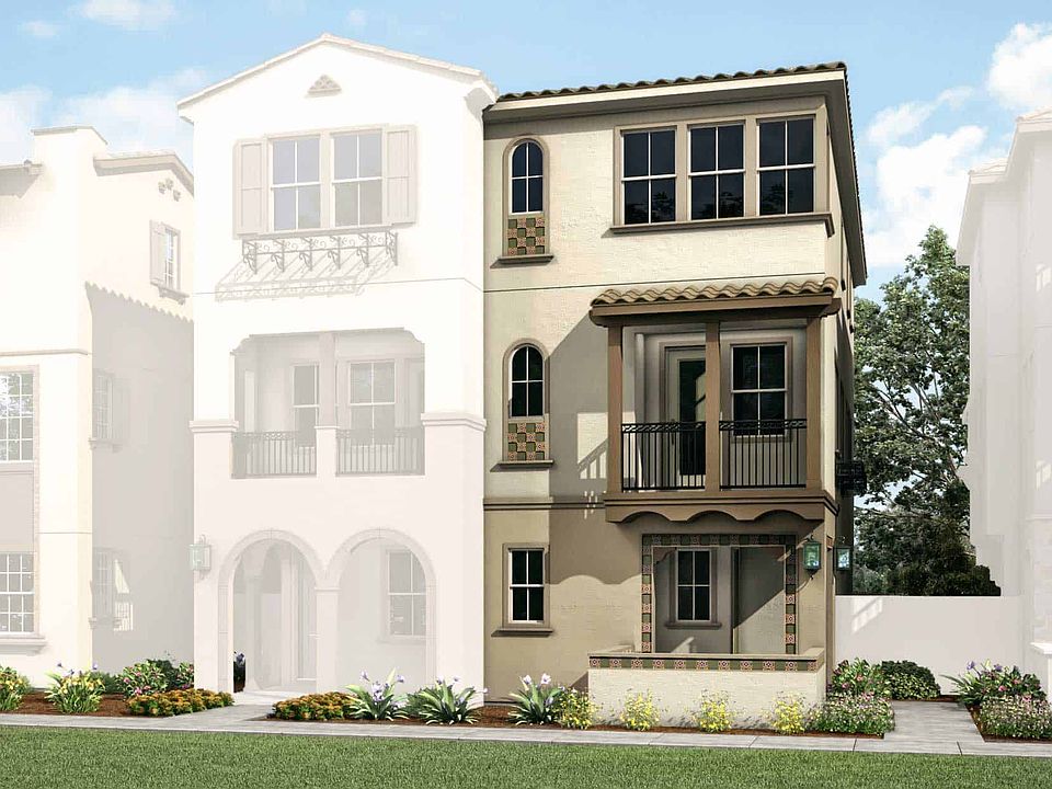 Residence 2 Spanish Elevation Rendering