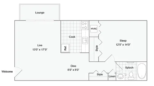 Floor plan Arlington