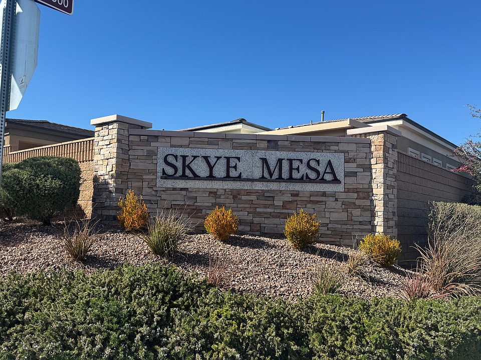 SKYE MESA is a gated community located within the Master Planned Community of Skye Canyon