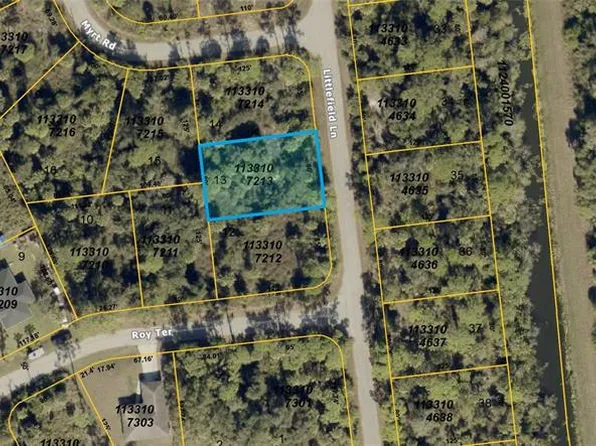 Lot 13, LITTLEFIELD LANE LOT 13, NORTH PORT, FL 34288