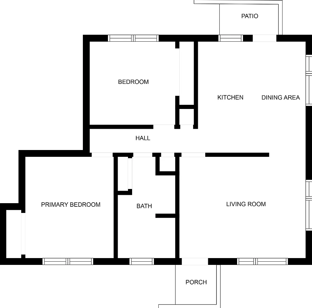 Adorable 3 bedroom 1 bathroom Top Level Unit — Photo 2