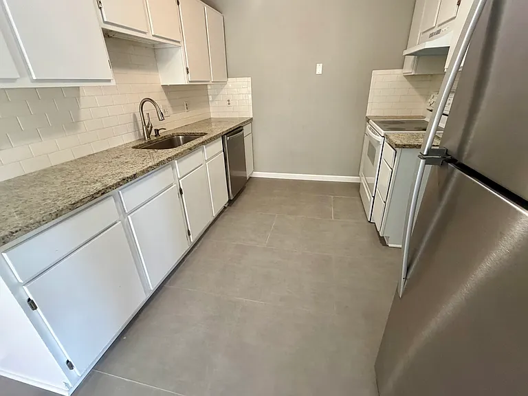 Full view of kitchen