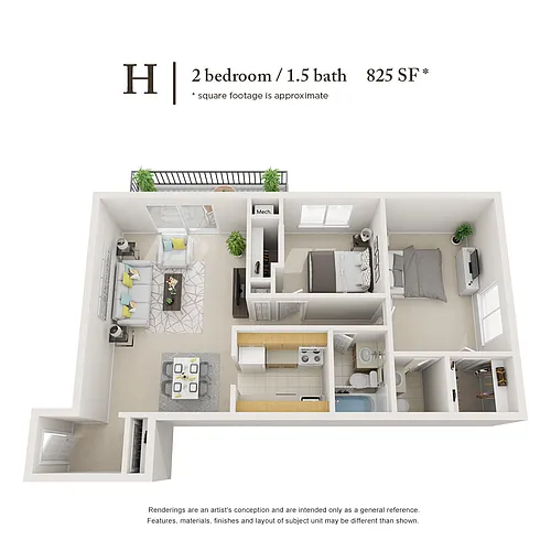 Floor plan H