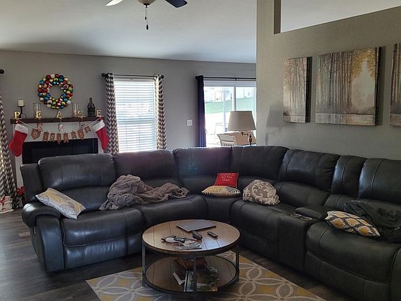 Large open living room