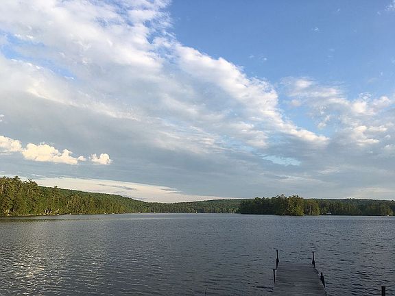 Evening view from dock.