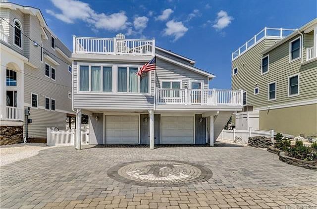 Front of Home with paver driveway