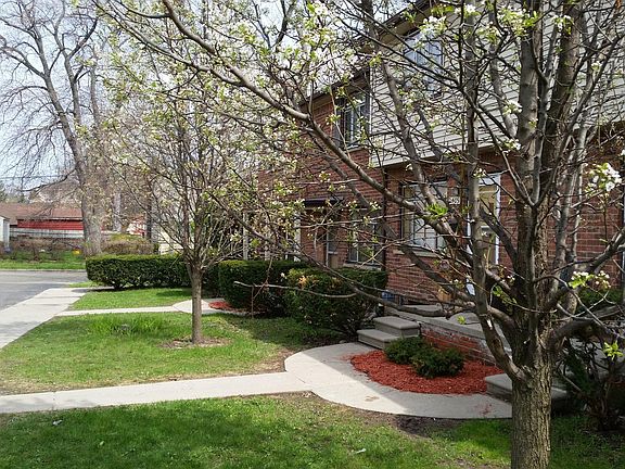 Spring Time view of front yard