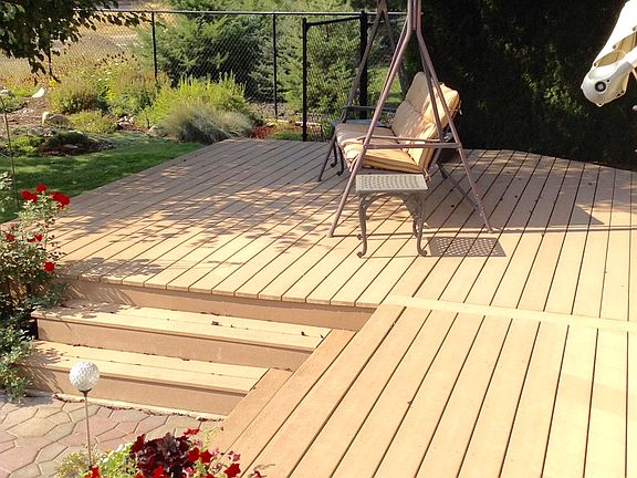 Large Trex deck
