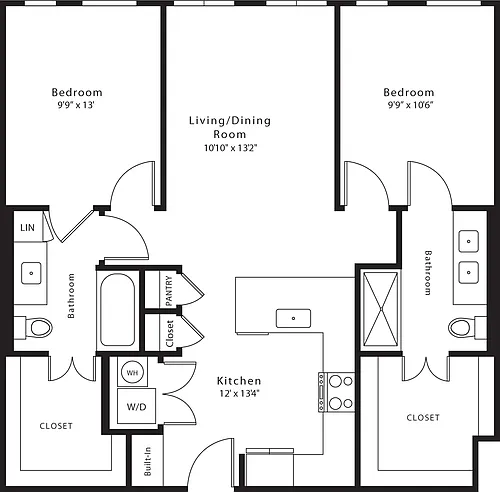 Floor plan B3