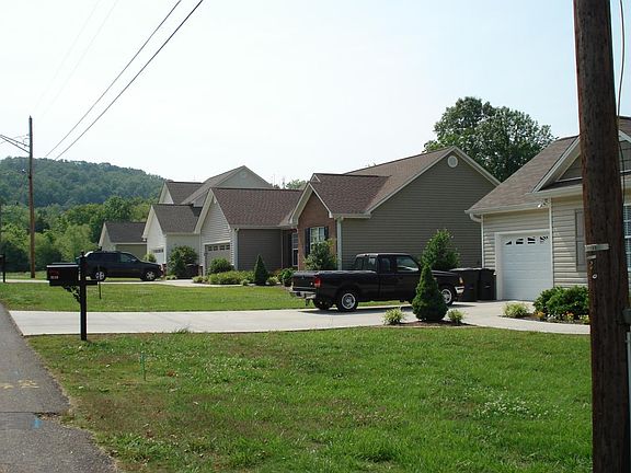 Neighborhood street view.