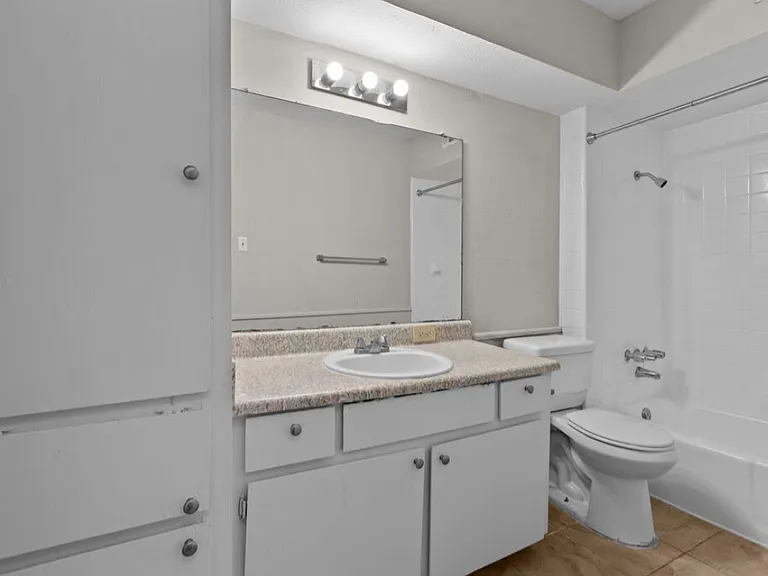 Clean and well-maintained bathroom design