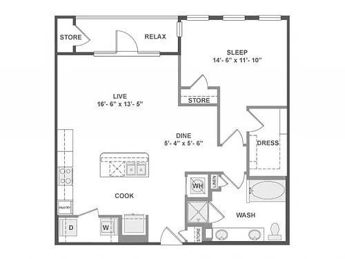 Floor plan A5a