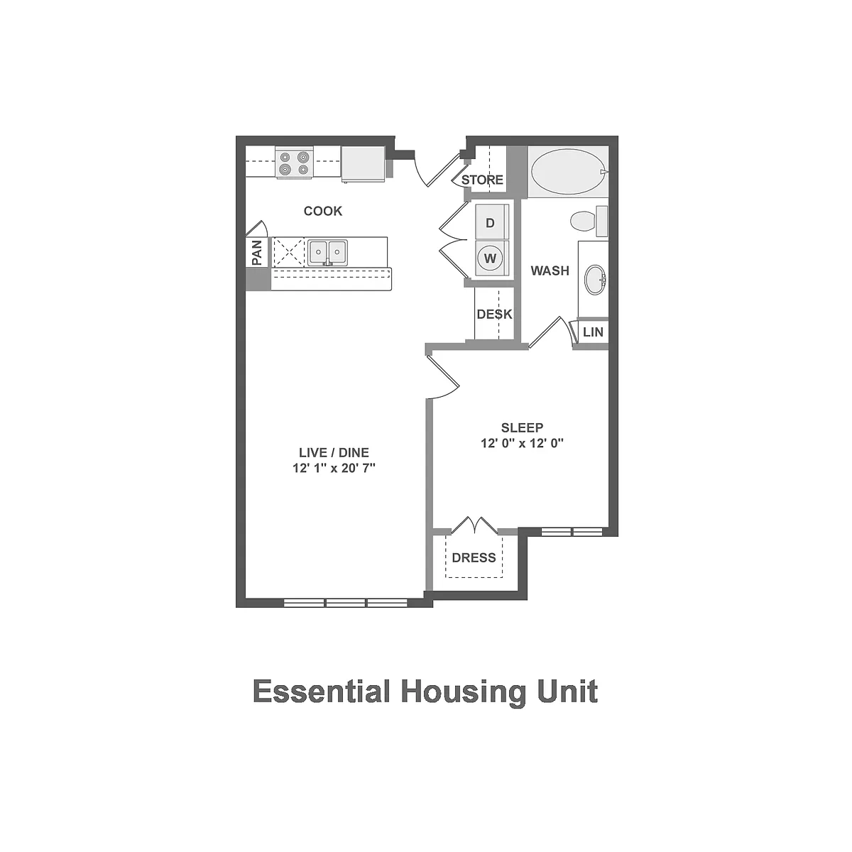 Floor plan A3.P6