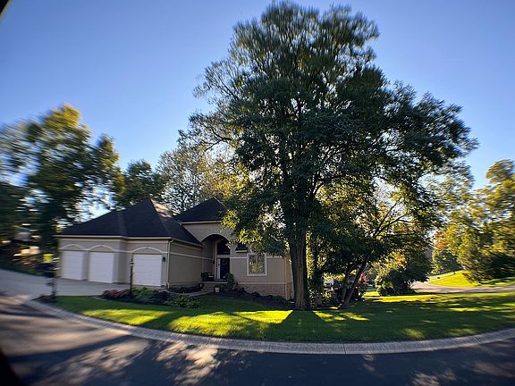 Wide angle of front of house