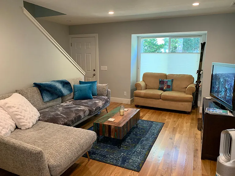 Family Room view with different layout furniture