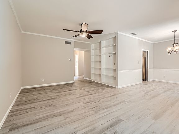 Living and dining rooms