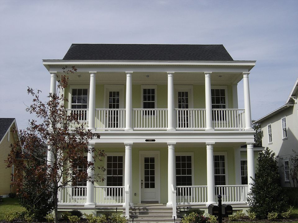 Beautiful double porches