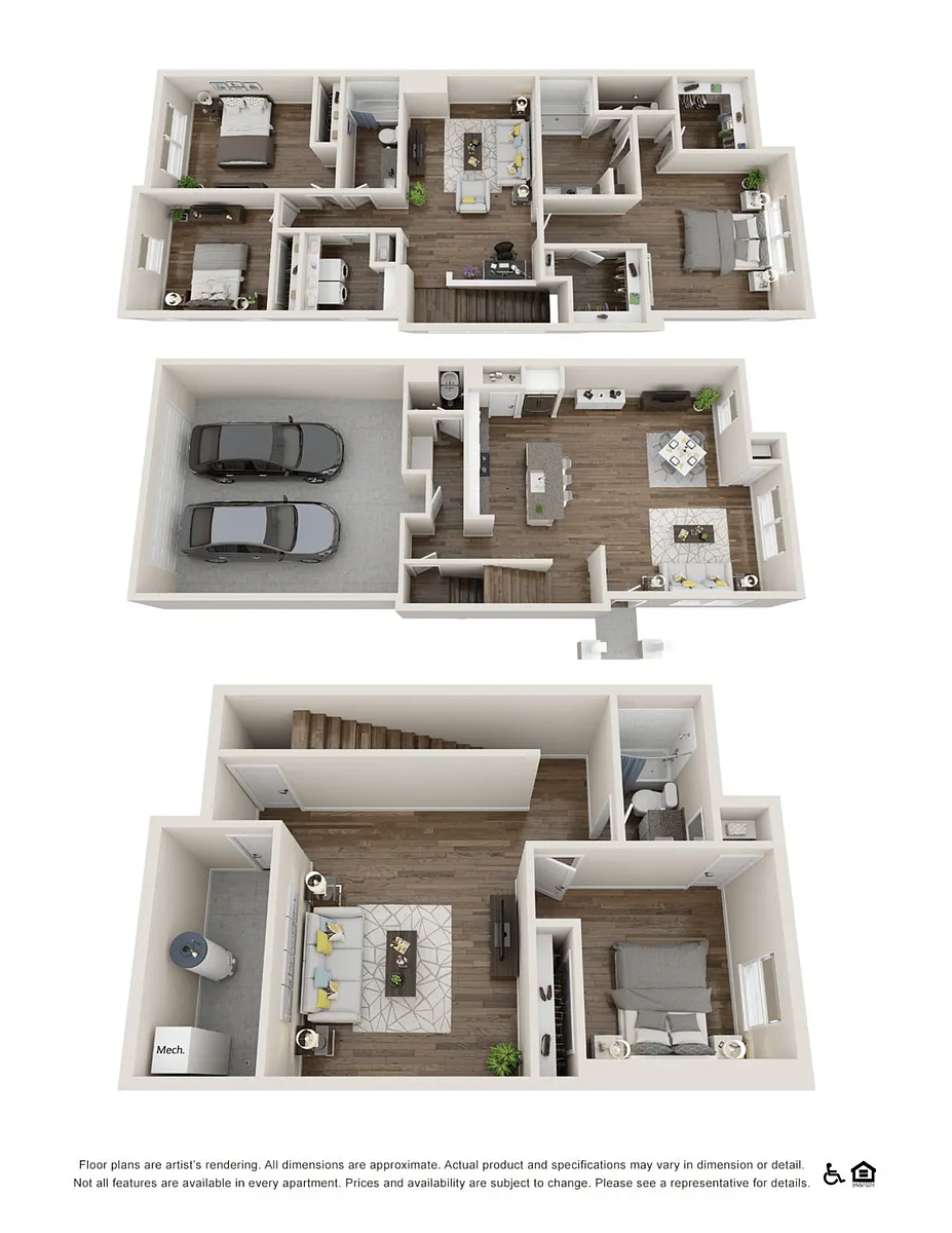 Floor plan Riva (Finished Basement)