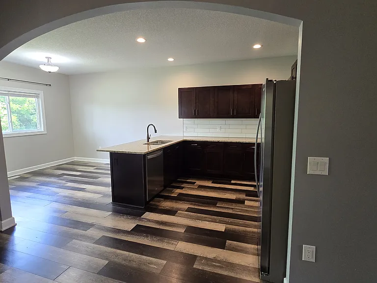 Kitchen from Living Room