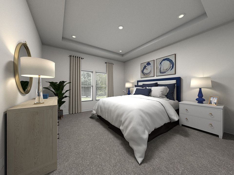 The primary suite offers a private retreat.