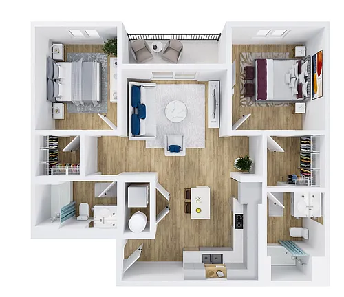 Floor plan B1
