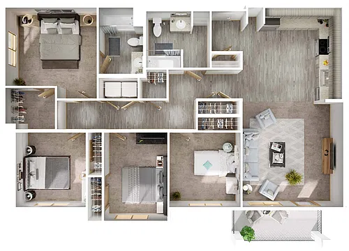 Floor plan Birch