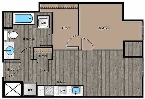 Floor plan Broadway