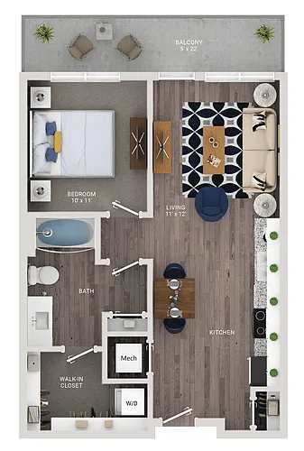 Floor plan A2