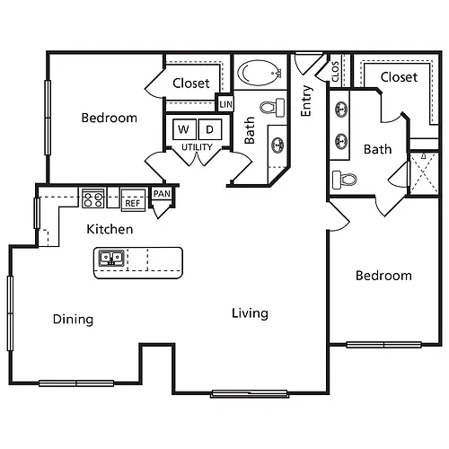 Floor plan E1A