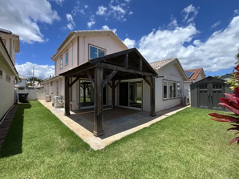 Back Yard & Covered Patio