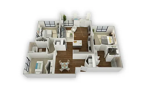 Floor plan The Charleston