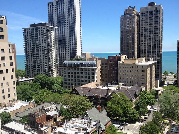 Bright blue Lake Michigan views