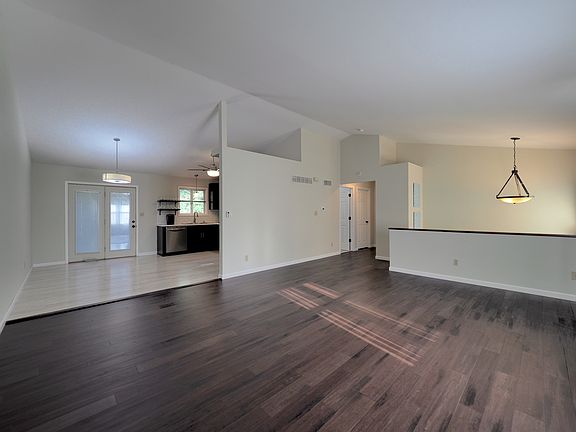 Large open living room