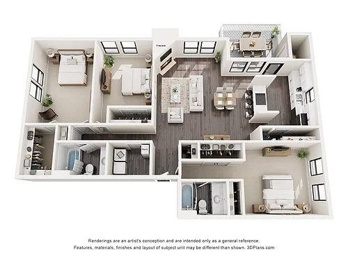 Floor plan C1