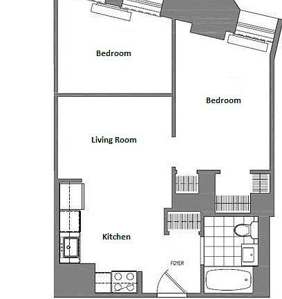 3rd image of 90 West St APT 10E