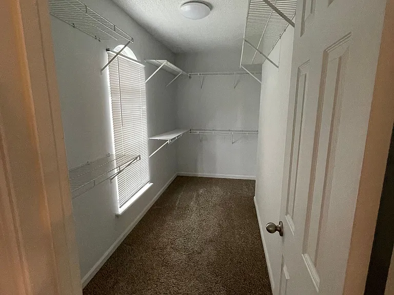 Large walk in closet