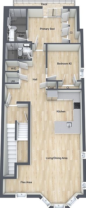 2nd image of 33 Vinal Ave #B