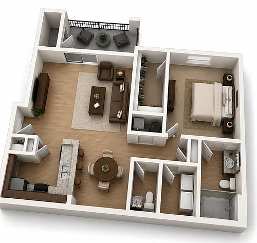 Floor plan Turquoise