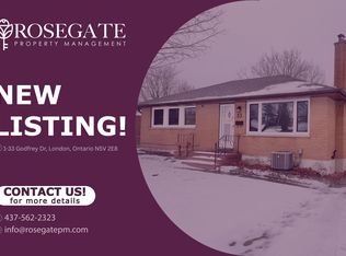 33 Godfrey Dr #1, London, ON N5V 2E8