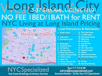 Rented by NYC SPECIALIZED LLC