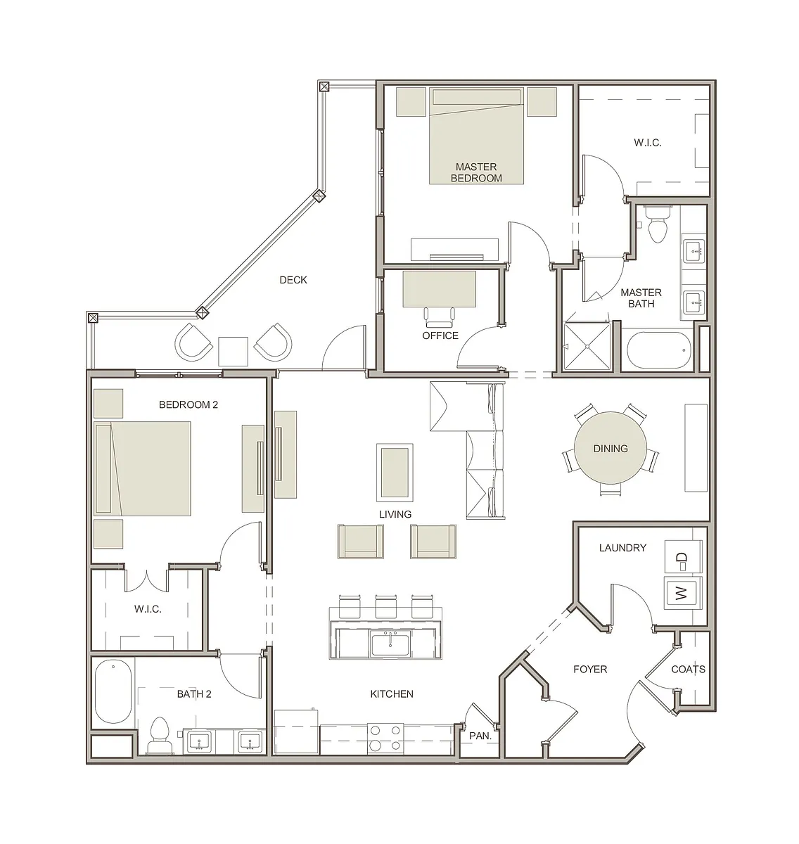 Floor plan B2