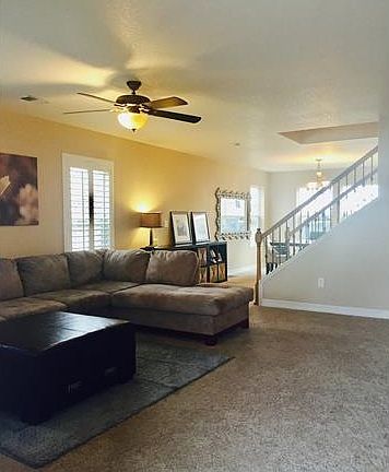 Living room to dining room