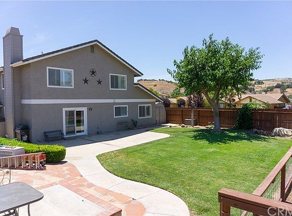 View of Rear of house and backyard