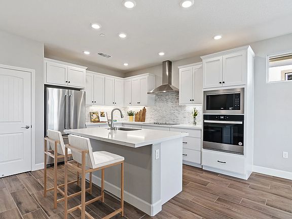 Virtually Staged Kitchen