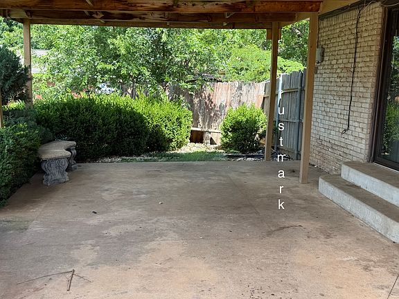 Covered patio
