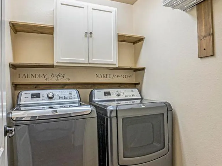 Upstairs Laundry Room